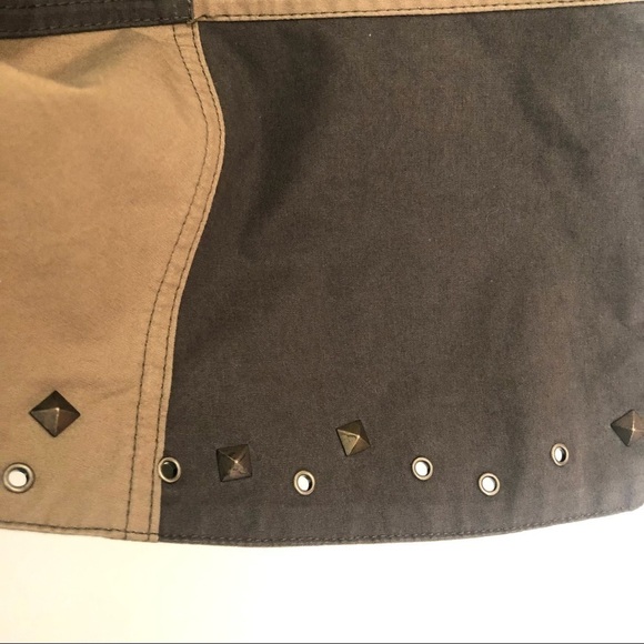 Moschino Cheap and Chic Military Patchwork Skirt - Picture 5 of 15